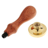 Maxbell Initial Xmas Decorative Seal Wax Sealing Stamp Wooden Handle Stick DIY Cards
