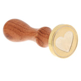 Maxbell Initial Xmas Decorative Seal Wax Sealing Stamp Wooden Handle Stick DIY Cards