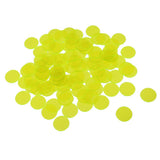 Maxbell 200 Pieces Translucent Bingo Chip 3/4 Inch for Bingo Game Cards