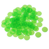 Maxbell 200 Pieces Translucent Bingo Chip 3/4 Inch for Bingo Game Cards