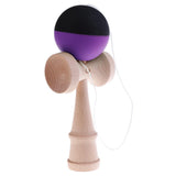 Maxbell Kendama Japanese Traditional Game Educational Skillful Wooden Children Toy Black Purple - Aladdin Shoppers