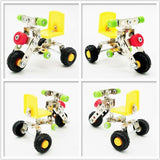 Maxbell Maxbell Assembly Metal Model Motorbike Toy Building Puzzles Kids Intelligence Toy LX001