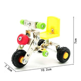 Maxbell Maxbell Assembly Metal Model Motorbike Toy Building Puzzles Kids Intelligence Toy LX001