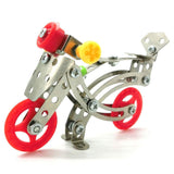 Maxbell Maxbell Assembly Metal Model Motorbike Toy Building Puzzles Kids Intelligence Toy LX002