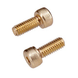 Maxbell 6 Sets Electric Guitar Hexagon Screws + Tremolo Bridge Saddle Insert Lock