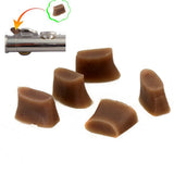 Maxbell 10 Pieces Flute Trill Key Bumper Corks