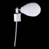 Maxbell Retro Glass Perfume Bottles Silver Cap Short Spray Atomizer Pump 18mm White - Aladdin Shoppers