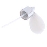 Maxbell Retro Glass Perfume Bottles Silver Cap Short Spray Atomizer Pump 18mm White - Aladdin Shoppers