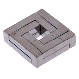Maxbell Locks Puzzle Classic Metal Brain Teaser Educational Toy for Adults Children