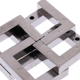 Maxbell Locks Puzzle Classic Metal Brain Teaser Educational Toy for Adults Children