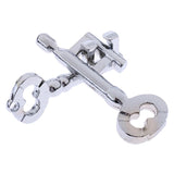 Maxbell 3xMind Game Puzzles Wire Brain Teaser IQ Test Toy for Children Adults Style 8