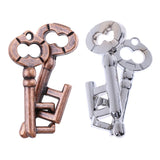 Maxbell 3xMind Game Puzzles Wire Brain Teaser IQ Test Toy for Children Adults Style 8