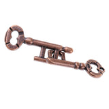 Maxbell 4pcs Lock Puzzle Brain Teaser IQ Test Educational Toys for Adults Children