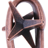 Maxbell 5pcs Chinese Lock Puzzle Metal Brain Teaser IQ Test Toys for Adults Children