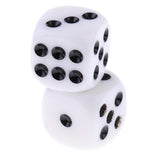2pcs Russian Dice Deluxe Forcing Dice Magic Tircks Props Stage Accessories