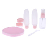 Maxbell Maxbell Portable Make Up Spray Bottle Refillable Empty Case with Facial Puff - Pink