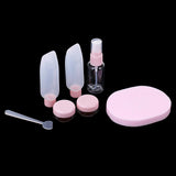 Maxbell Maxbell Portable Make Up Spray Bottle Refillable Empty Case with Facial Puff - Pink