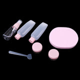 Maxbell Maxbell Portable Make Up Spray Bottle Refillable Empty Case with Facial Puff - Pink