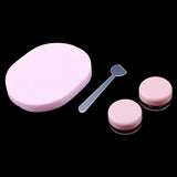 Maxbell Maxbell Portable Make Up Spray Bottle Refillable Empty Case with Facial Puff - Pink