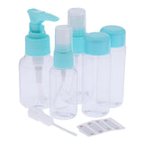 Maxbell Maxbell Travel Accessory Toiletries Bottling Spray Bottles Empty Refillable - Blue