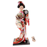 Maxbell 2Pcs Japanese Geisha Kimono Doll Ornaments Crafts Home Table Decoration Gift