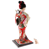 Maxbell 2Pcs Japanese Geisha Kimono Doll Ornaments Crafts Home Table Decoration Gift
