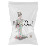 Maxbell 2Pcs Japanese Geisha Kimono Doll Ornaments Crafts Home Table Decoration Gift