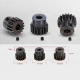 Maxbell 3pcs 32DP 5mm Pinion Motor Gear 16T-18T RC Brushed Brushless Motor Accessory - Aladdin Shoppers