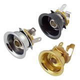 Maxbell 6.35mm 1/4" Jack Plug Socket Output Plate w/ Pickup Cover for TL Guitar Gold