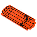 Maxbell Maxbell 10 Pack Orange Magnetic Counting Sticks Counting Rods for Kids Mathematics Toys