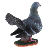 Maxbell 3Pcs Animal Garden Sculpture Resin Dove Home Craft Ornament Dove Decor