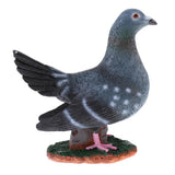 Maxbell 3Pcs Animal Garden Sculpture Resin Dove Home Craft Ornament Dove Decor