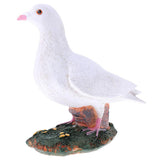 Maxbell 3Pcs Animal Garden Sculpture Resin Dove Home Craft Ornament Dove Decor