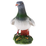 Maxbell 3Pcs Animal Garden Sculpture Resin Dove Home Craft Ornament Dove Decor