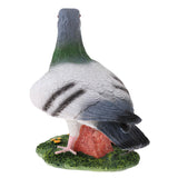 Maxbell 3Pcs Animal Garden Sculpture Resin Dove Home Craft Ornament Dove Decor