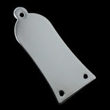 Metal Guitar 3 hole Truss Rod Cover Plate for Bass Guitar Replacement Silver