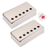 Maxbell 2Pc 50mm Guitar Humbucker Pickup Covers for LP SG Eiphone Electric Guitar