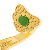 Maxbell 3xGolden Fengshui Ruyi Ru Yi Scepter for Home Office Decoration