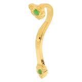 Maxbell 3xGolden Fengshui Ruyi Ru Yi Scepter for Home Office Decoration