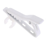 Maxbell 1Pc White 6mm Microphone Lapel Tie Clip Ring for Lapel Lavalier Mic Replacement - Aladdin Shoppers