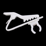 Maxbell 1Pc White 6mm Microphone Lapel Tie Clip Ring for Lapel Lavalier Mic Replacement - Aladdin Shoppers