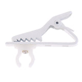 Maxbell 1Pc White 6mm Microphone Lapel Tie Clip Ring for Lapel Lavalier Mic Replacement - Aladdin Shoppers