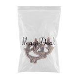 Bull/Grid Lock Puzzle Classic Metal Brain Teaser IQ Test Toy for Adult Child