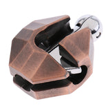 Maxbell 5pcs Chinese Lock Puzzle Metal Brain Teaser IQ Test Toys for Adults Children