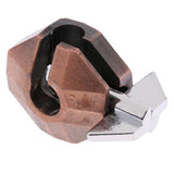 Maxbell 5pcs Chinese Lock Puzzle Metal Brain Teaser IQ Test Toys for Adults Children