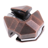 Maxbell 2 Pieces Puzzle Classic Metal Brain Teaser IQ Test Toy for Adults Children