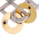 Bull/Grid Lock Puzzle Classic Metal Brain Teaser IQ Test Toy for Adult Child