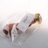 Maxbell Retro Sealing Wax Classic Initial Wax Seal Stamp Wooden Alphabet Letter C - Aladdin Shoppers
