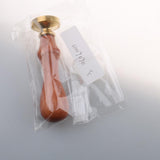 Maxbell Retro Sealing Wax Classic Initial Wax Seal Stamp Wooden Alphabet Letter F - Aladdin Shoppers