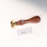 Maxbell Retro Sealing Wax Classic Initial Wax Seal Stamp Wooden Alphabet Letter K - Aladdin Shoppers